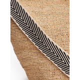 Raffia bucket shoulder bag one size, imported from the UK
