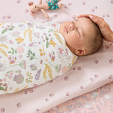 Tutti Bambini large muslin swaddles pack of 3 (British brand)