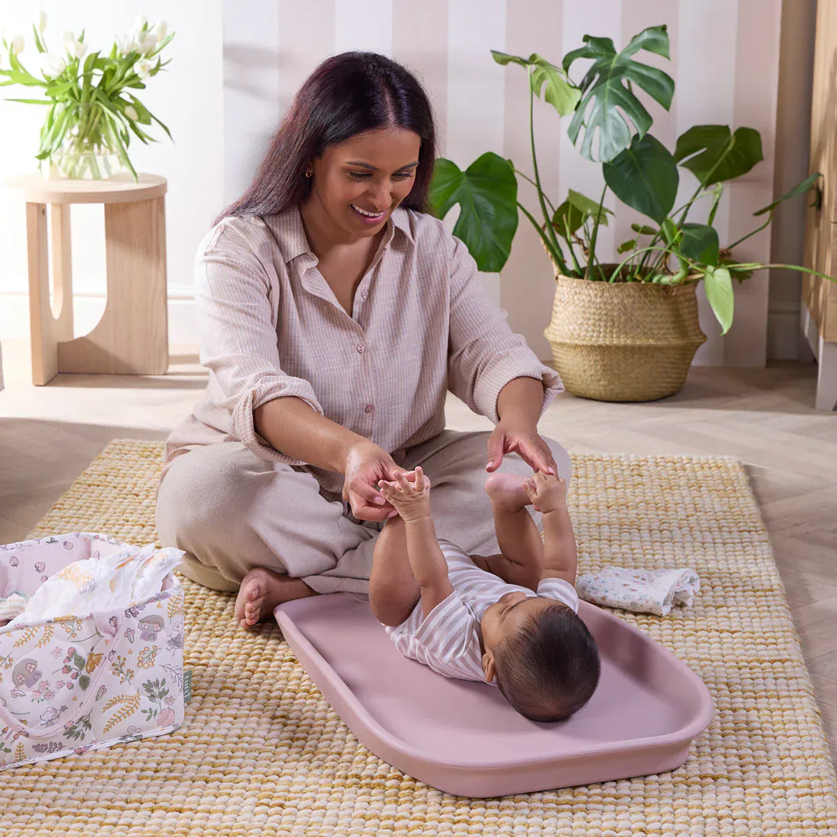 Tutti Bambini baby changing mat Petal mini, UK version
