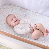 Tutti Bambini CoZee bedside crib fitted sheets two pack - British product