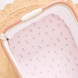 Tutti Bambini bedside crib fitted sheets Tiny Tails 2 pack - British product