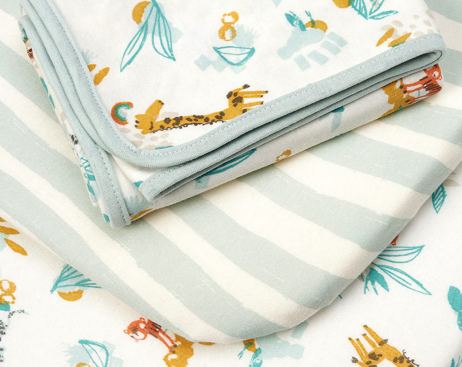 Tutti Bambini CoZee starter pack Run Wild baby bedding - British product