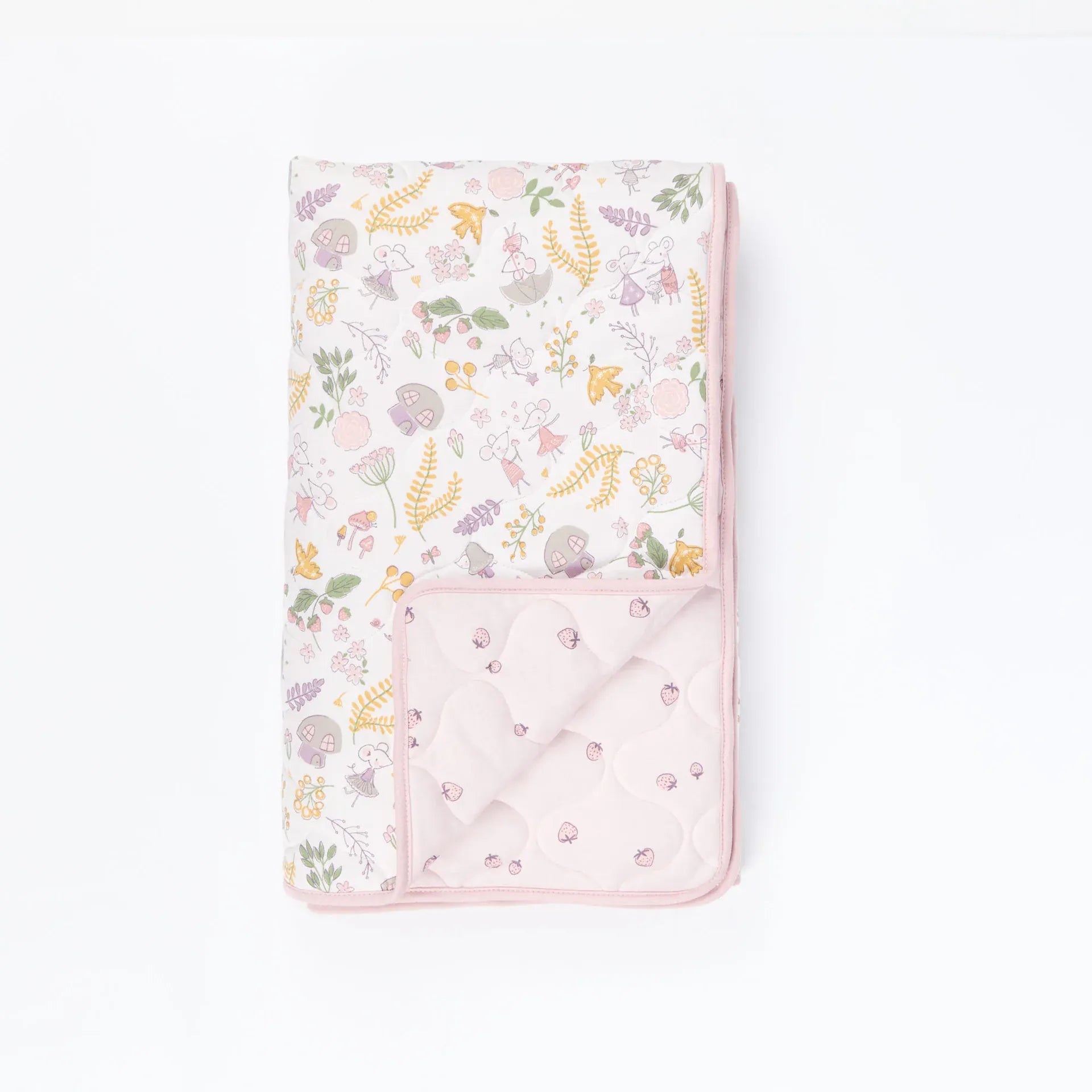 Tutti Bambini Tiny Tails cot bed coverlet - British product