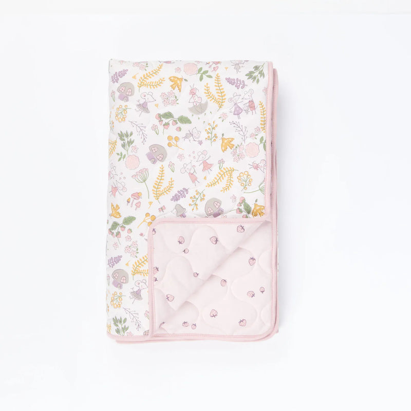 Tutti Bambini Tiny Tails cot bed coverlet - British product