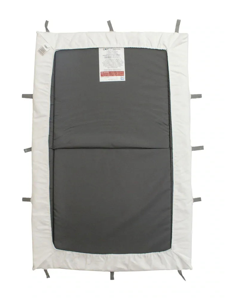 Tutti Bambini white CoZee Go waterproof fitted sheet - British product