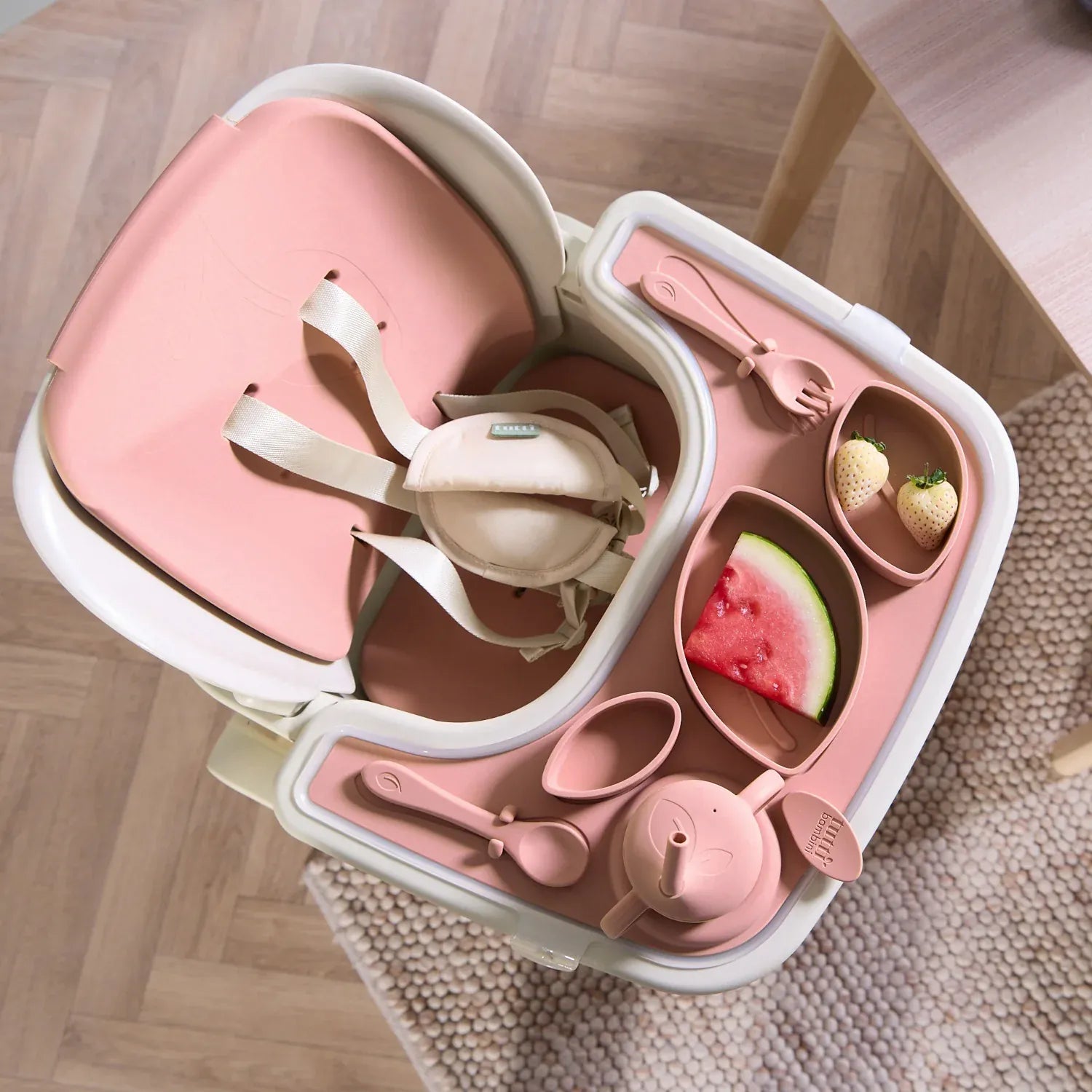 Tutti Bambini Nova high chair accessory pack Cameo, imported from the UK