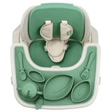 Tutti Bambini Nova highchair accessory pack in Basil, 10-piece (British brand)
