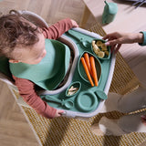 Tutti Bambini Nova highchair accessory pack in Basil, 10-piece (British brand)