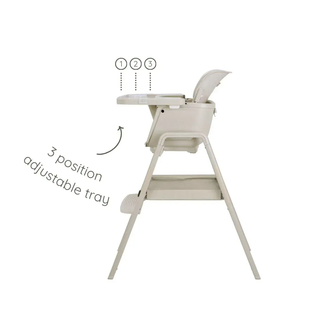 Tutti Bambini Nova Maison 7 in 1 highchair Parsnip - British product