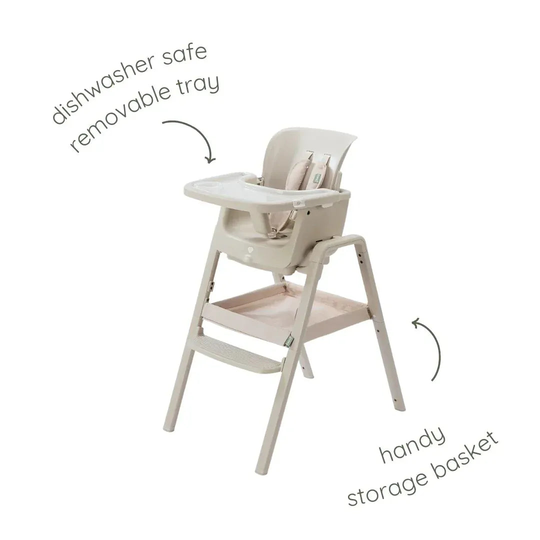 Tutti Bambini Nova Maison 7 in 1 highchair Parsnip - British product