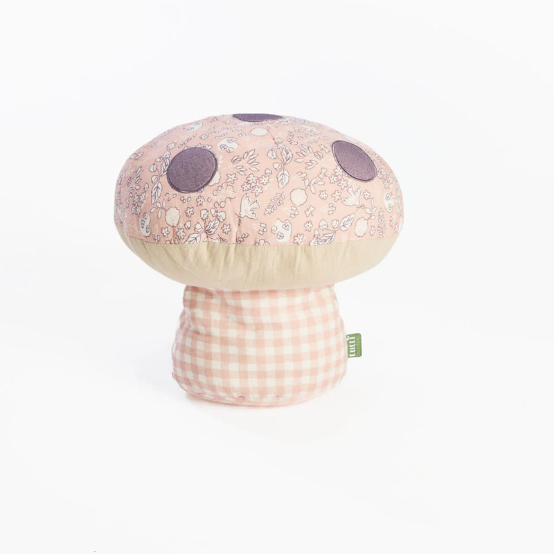 Tutti Bambini muslin mushroom cushion Tiny Tails (British brand)