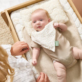 Tutti Bambini Love Cats bandana bibs 3 pack, imported from the UK