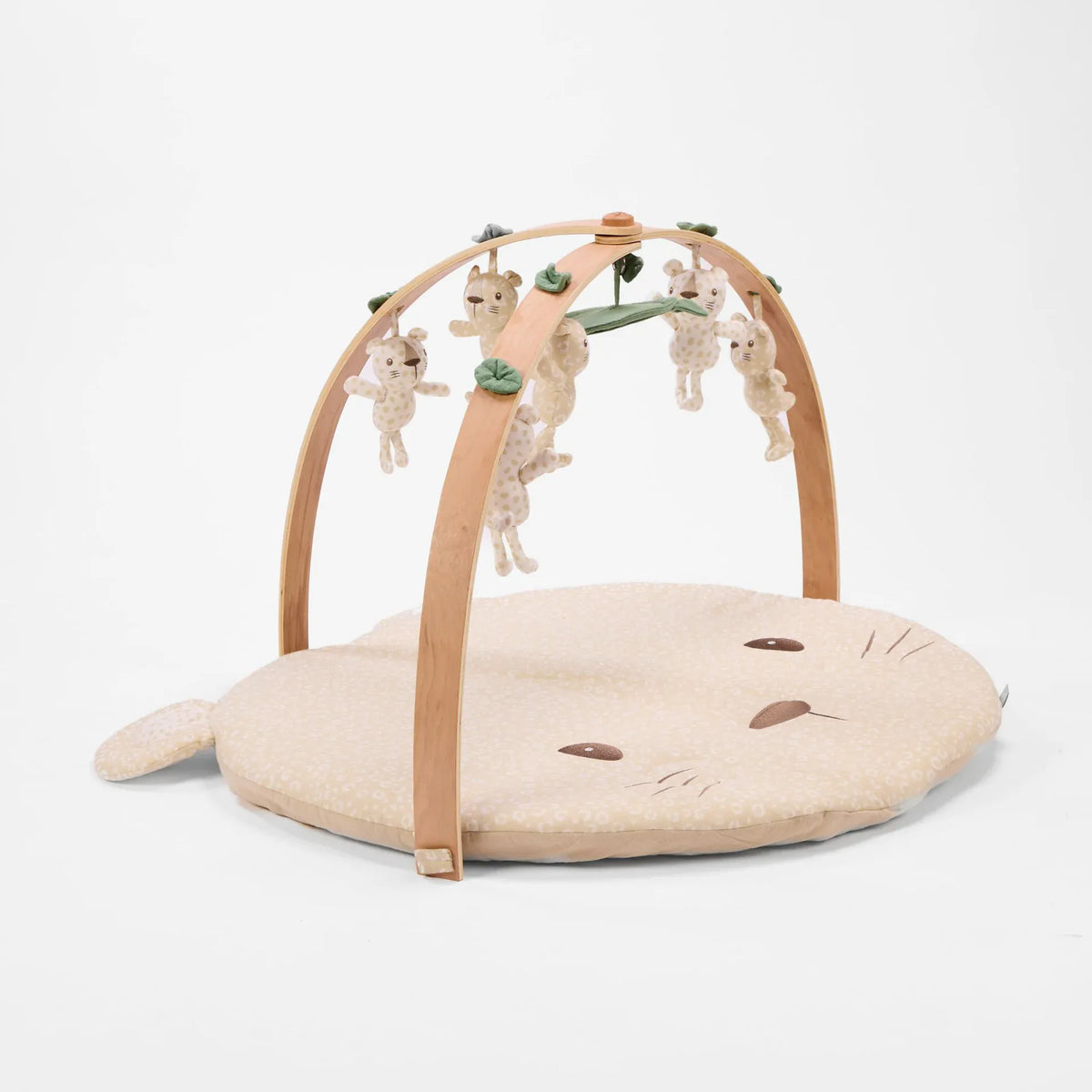 Tutti Bambini luxury wood and muslin playgym Love Cats, UK version