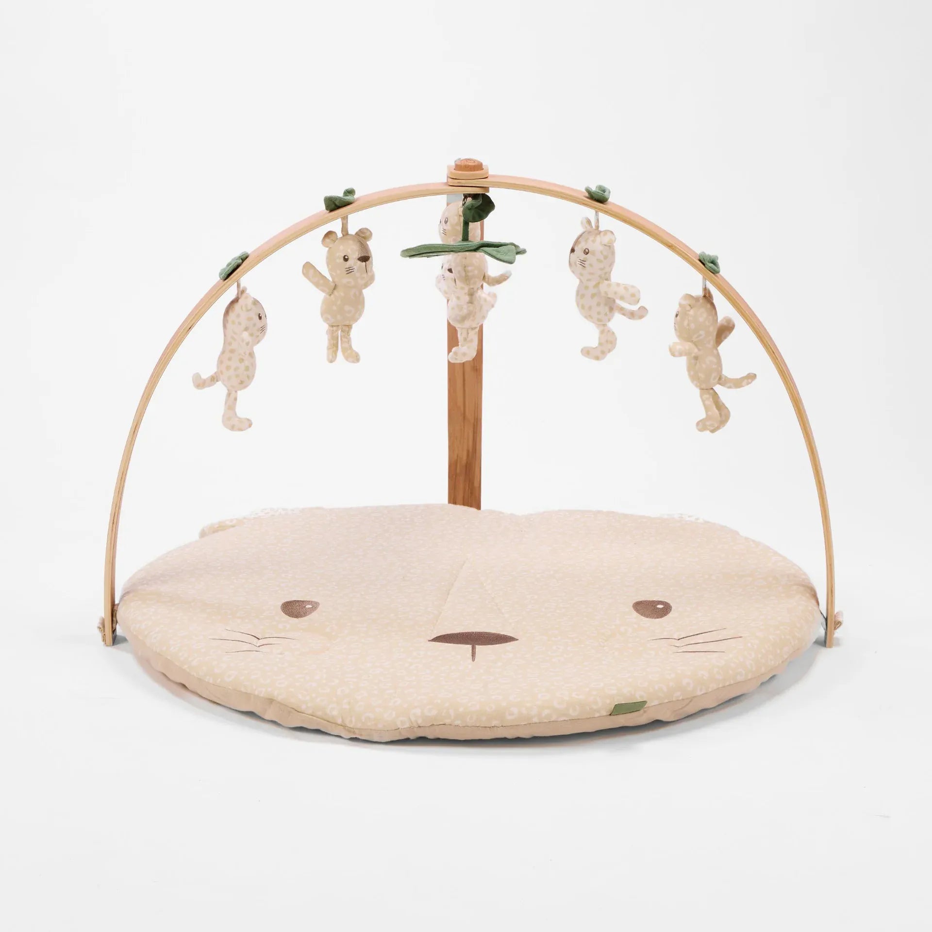 Tutti Bambini luxury wood and muslin playgym Love Cats, UK version
