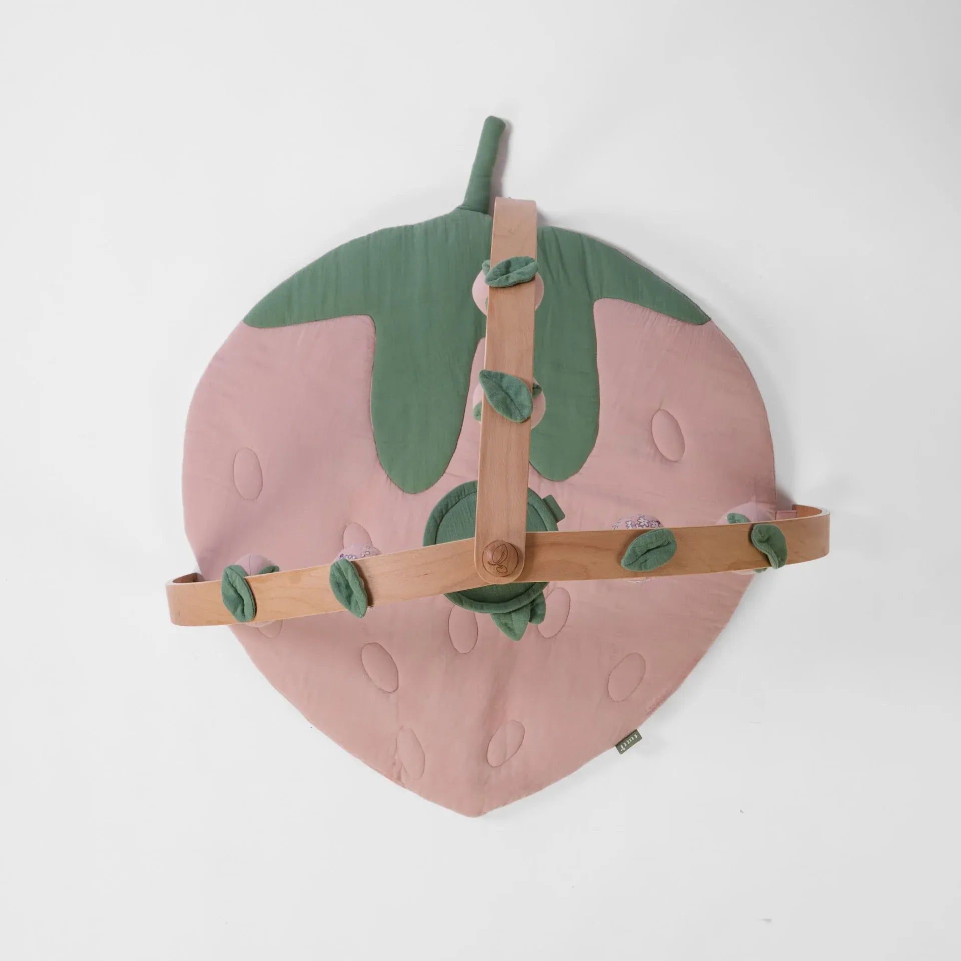 Tutti Bambini Tiny Tails wooden playgym with muslin mat (British brand)