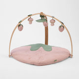 Tutti Bambini Tiny Tails wooden playgym with muslin mat (British brand)