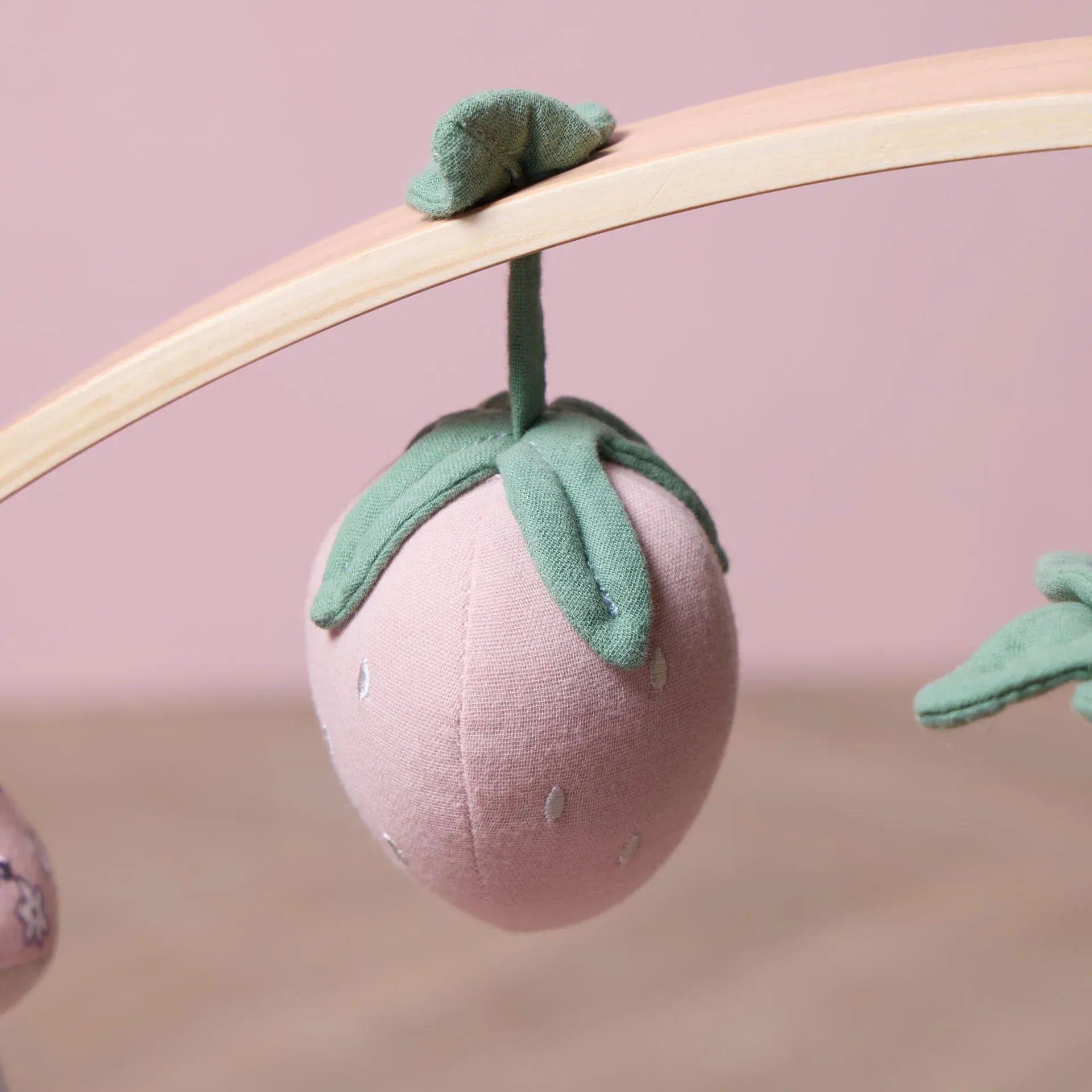 Tutti Bambini Tiny Tails wooden playgym with muslin mat (British brand)