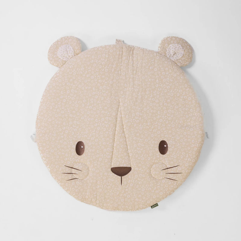 Tutti Bambini muslin padded playmat Luca Leopard - British product
