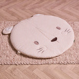 Tutti Bambini muslin padded playmat Luca Leopard - British product