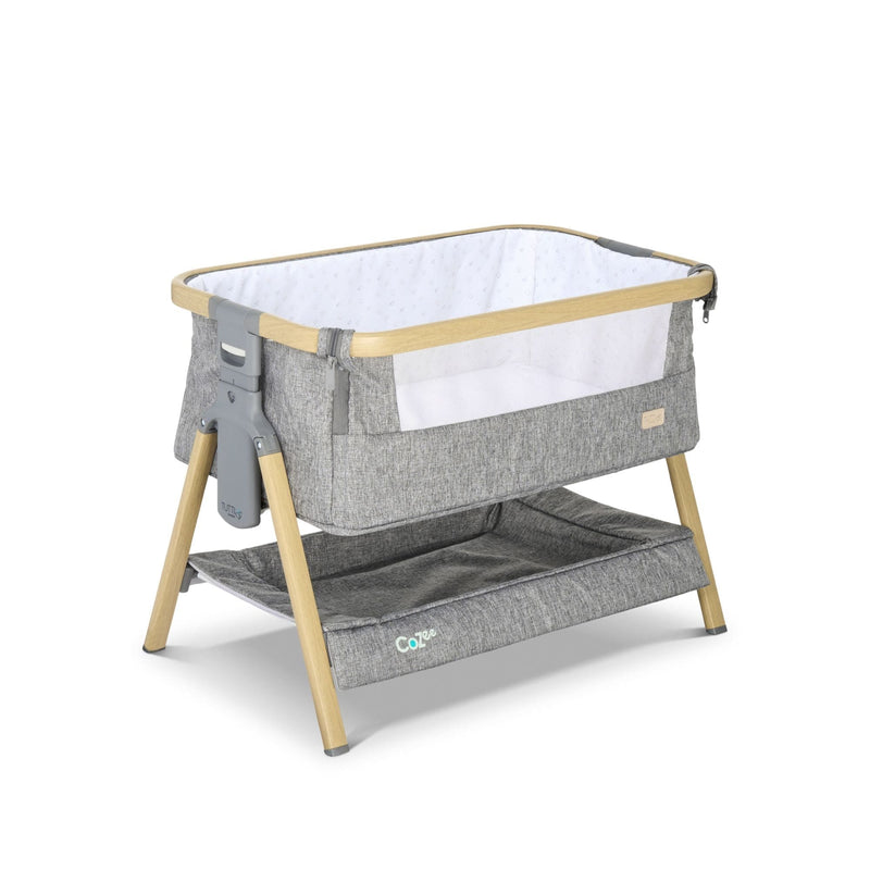 Tutti Bambini CoZee Mini Me play crib Oak and Charcoal - British product