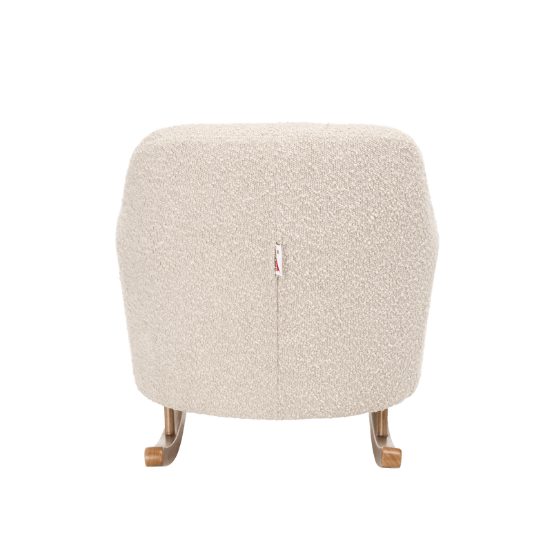 Tutti Bambini Jonah children's rocking chair boucle mushroom, UK version