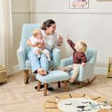 Tutti Bambini Jonah Mini Me kids rocking chair Ocean Stone - British product