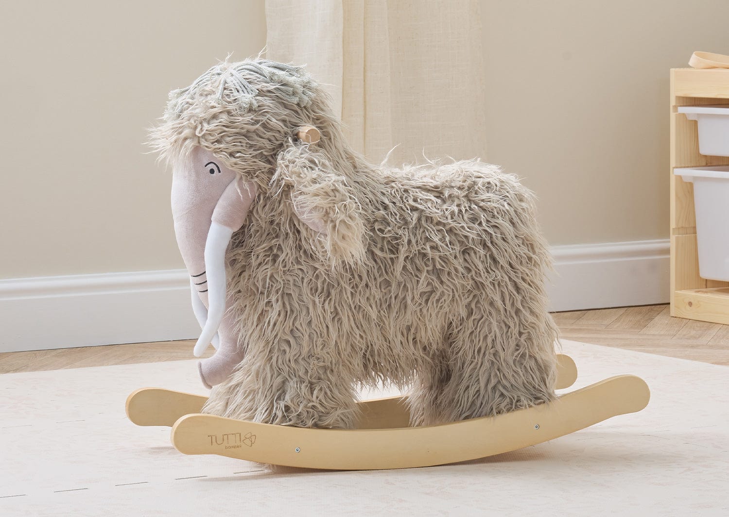 Tutti Bambini Mimi the Woolly Mammoth rocking toy, UK version