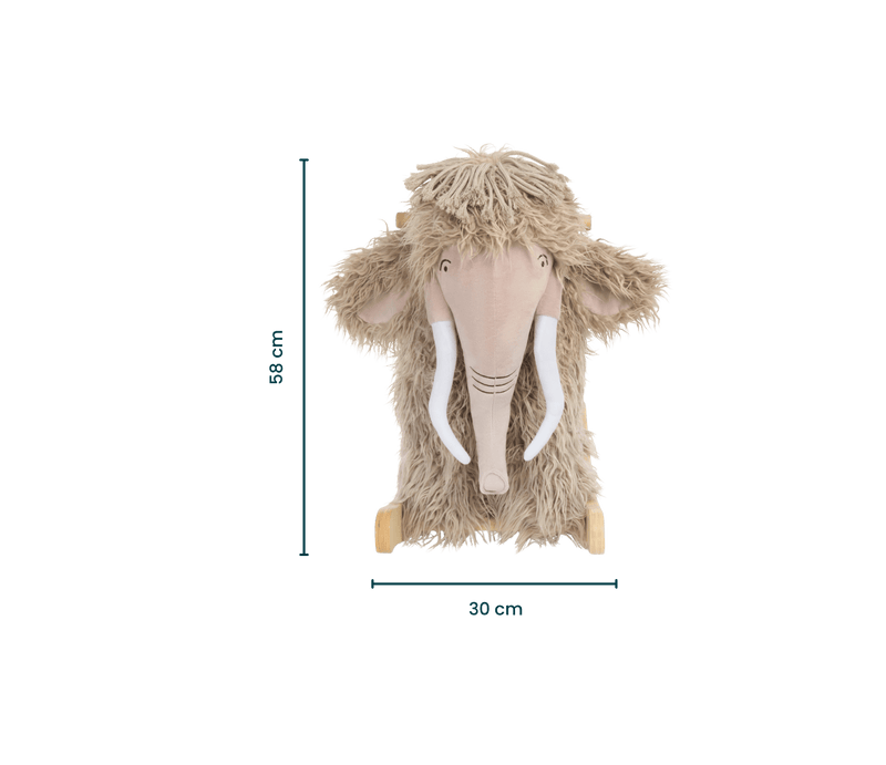 Tutti Bambini Mimi the Woolly Mammoth rocking toy, UK version