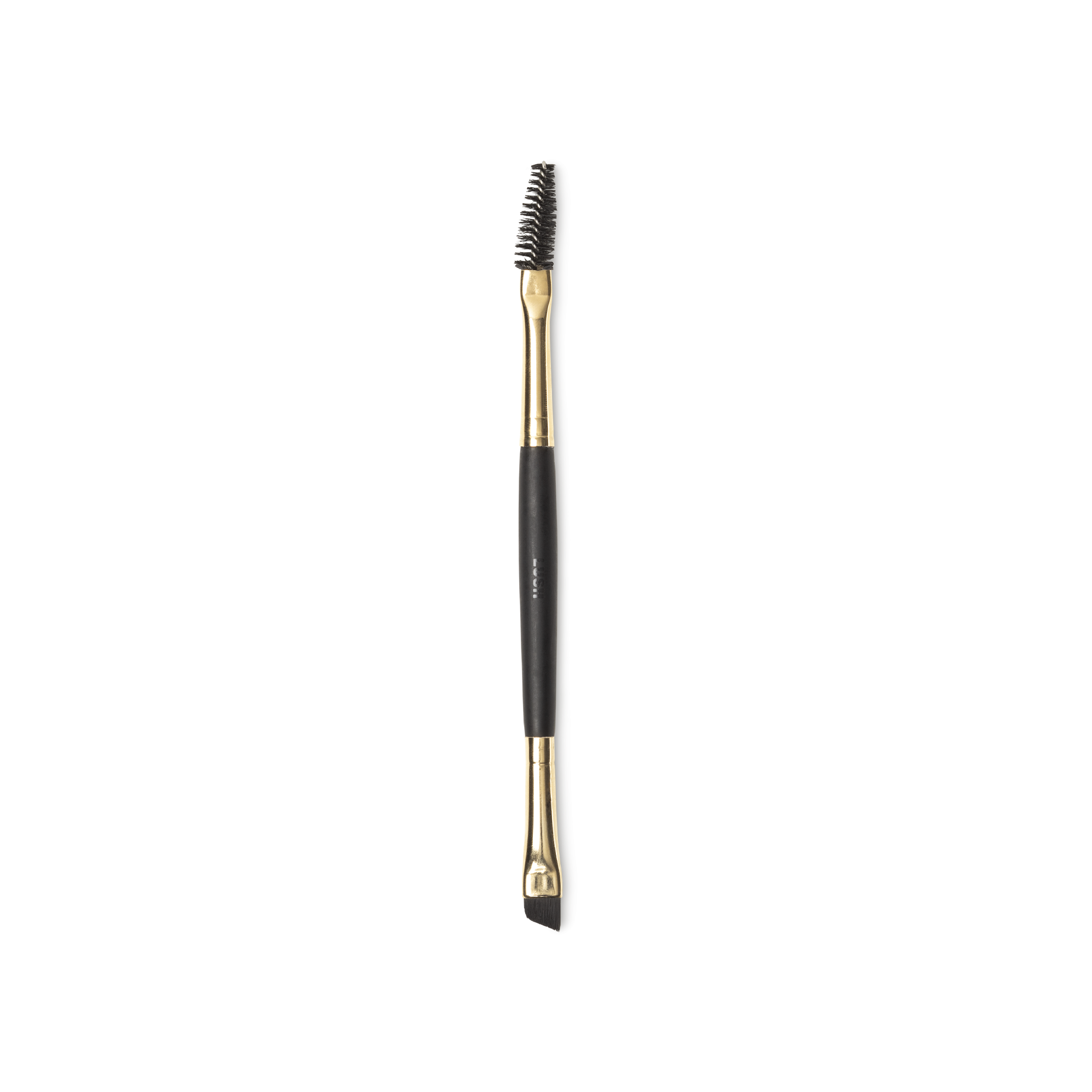 UNIBROW makeup brush with spoolie and angled tip - British product