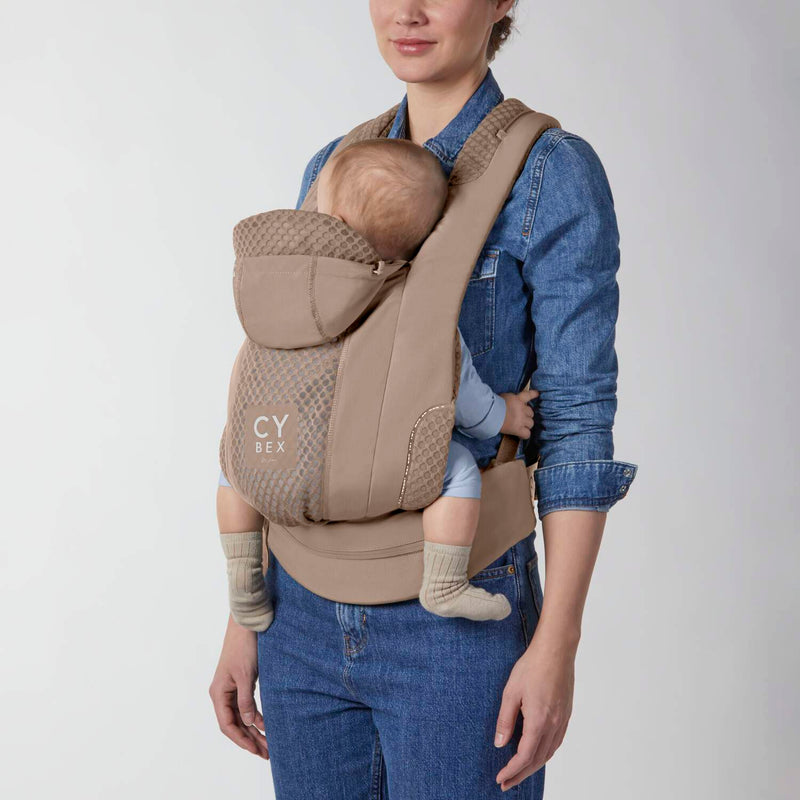 Cybex COYA baby carrier in Cozy Beige colour, UK version