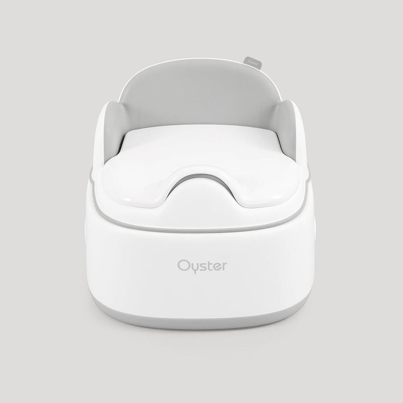 Oyster 4-in-1 potty for toddlers in white, UK version