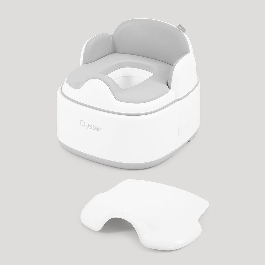 Oyster 4-in-1 potty for toddlers in white, UK version