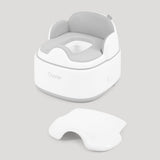 Oyster 4-in-1 potty for toddlers in white, UK version