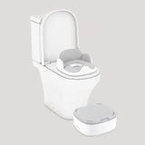 Oyster 4-in-1 potty for toddlers in white, UK version