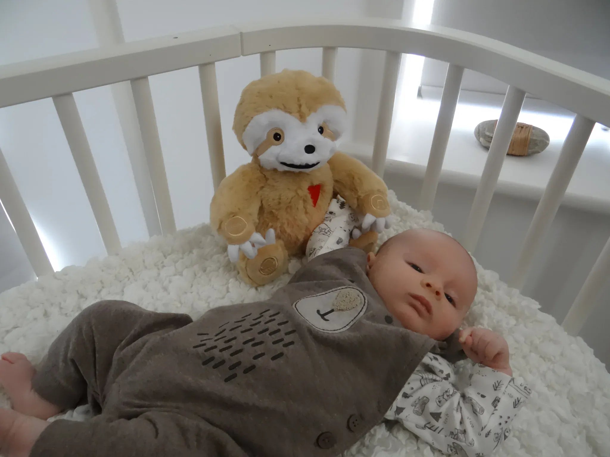 Shiloh The Sleepy Sloth baby sleep aid, imported from the UK