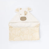 Tutti Bambini Clemi Cow hooded towel set 75cm (British brand)