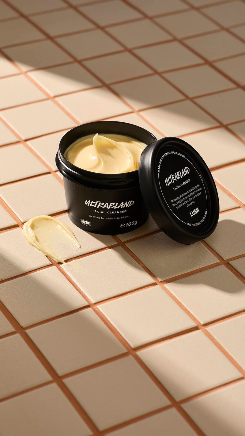 Lush Ultrabland facial cleanser for sensitive skin (British brand)