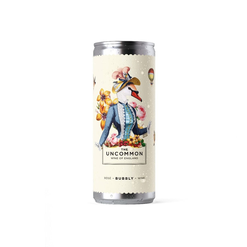 The Uncommon Eleanor sparkling rosé 4 pack of 25cl cans - British product