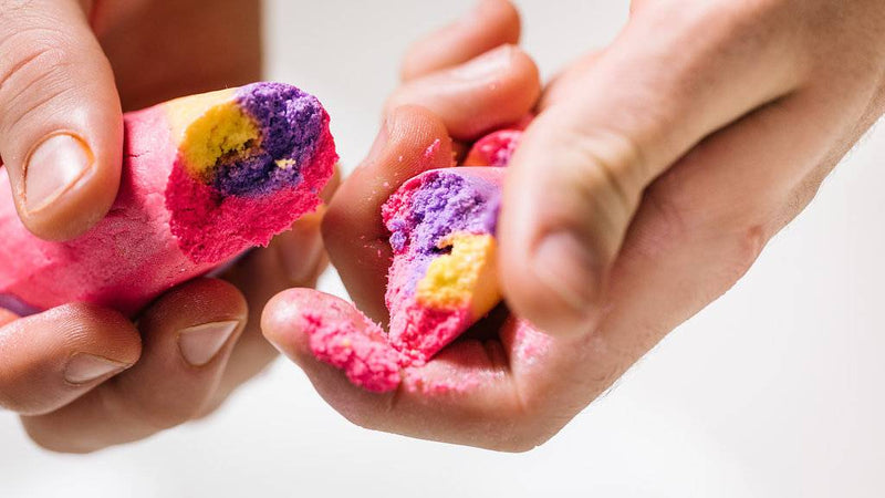 Unicorn Horn Bubble Bar bath product with lavender oil (British brand)