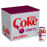 Diet Coke Cherry 24 x 330ml soft drink, imported from the UK