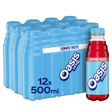 Oasis Summer Fruits Zero drink 12x500ml, imported from the UK