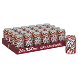 Dr Pepper Cream Swirl soda 24 x 330ml, UK version