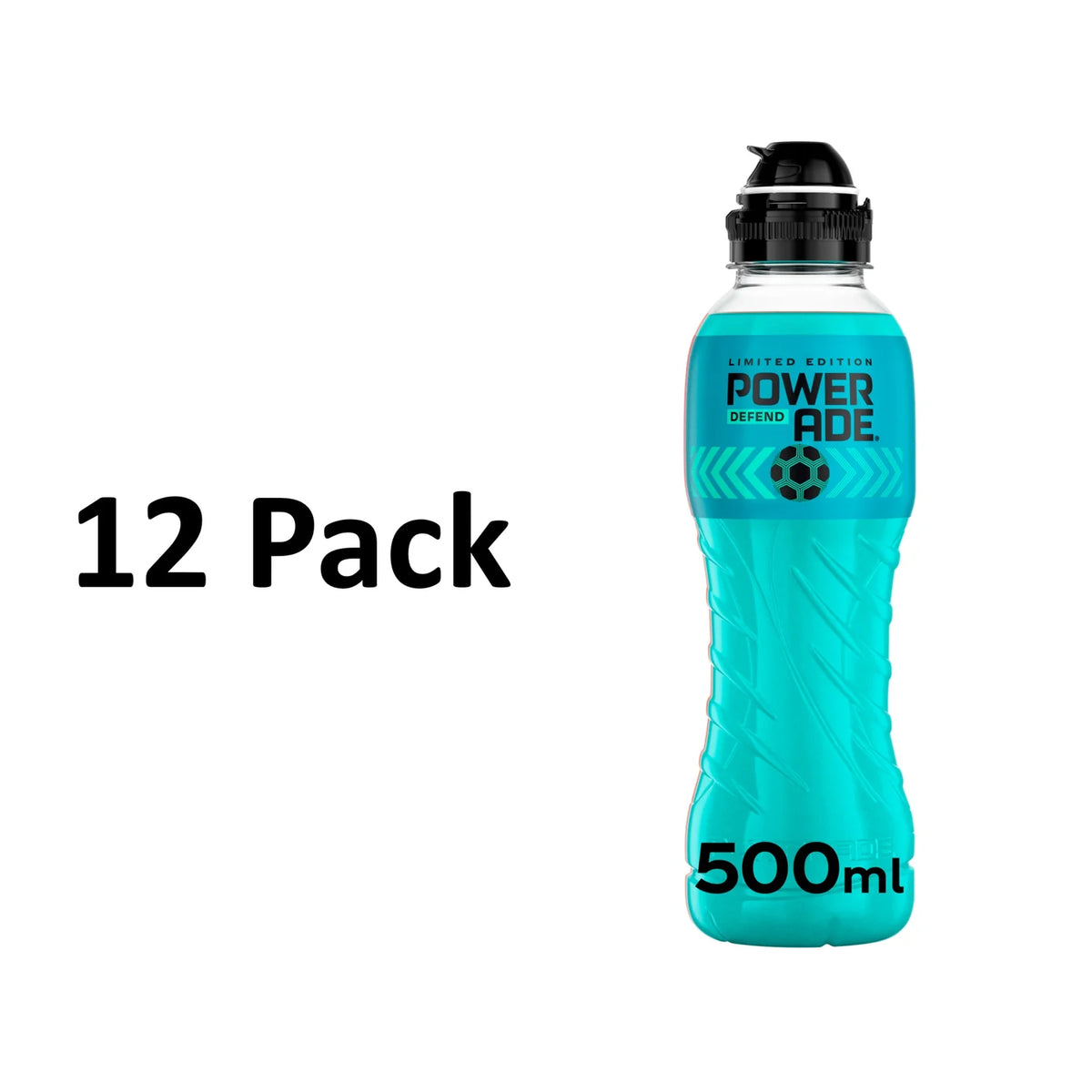 Powerade Defend sports drink 12 x 500ml - British product
