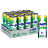 Absolut Vodka Sprite 12 pack - British product