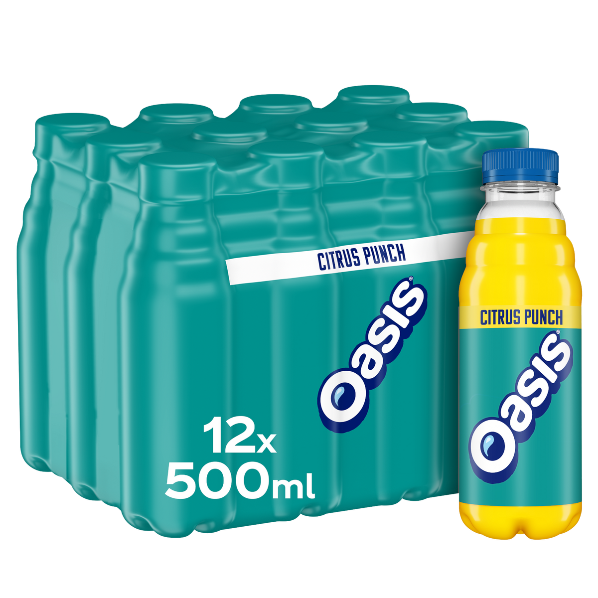Oasis Citrus Punch 12x500ml, imported from the UK