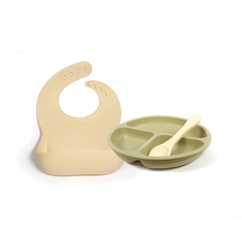 UPPAbaby mealtime set Willow/Sand, imported from the UK