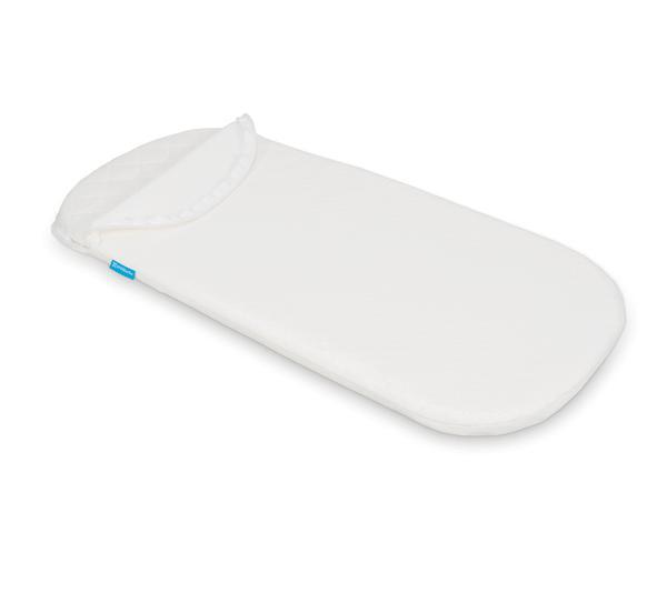 UPPAbaby white carrycot mattress cover for 2015/17 bassinets, imported from the UK