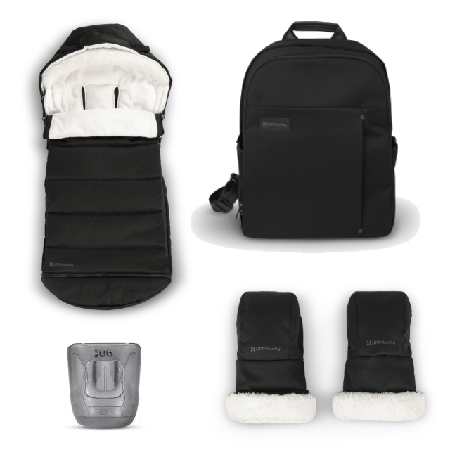 UPPAbaby accessory pack James includes handmuffs and footmuff, UK version