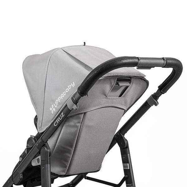 UPPAbaby leather handlebar cover for Cruz in Black - British product