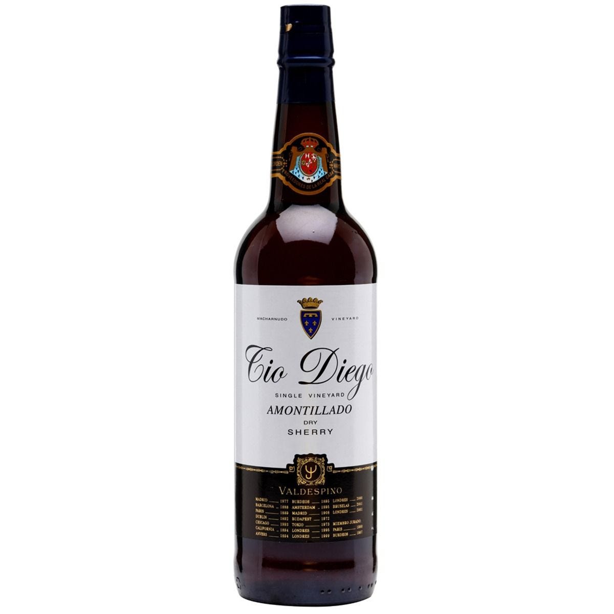 Valdespino Amontillado Tio Diego 75cl (British brand)